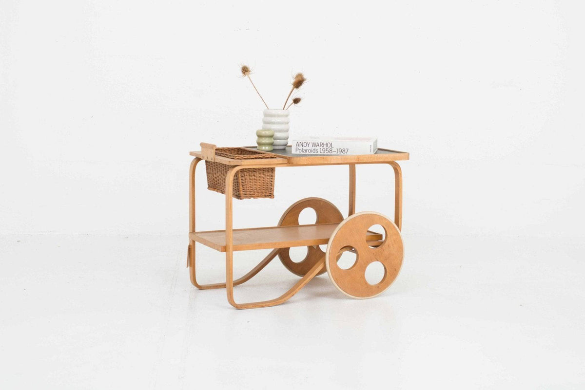 Teewagen von Alvar Aalto- produziert von Horgenglarus für Wohnbedarf - 2nd home