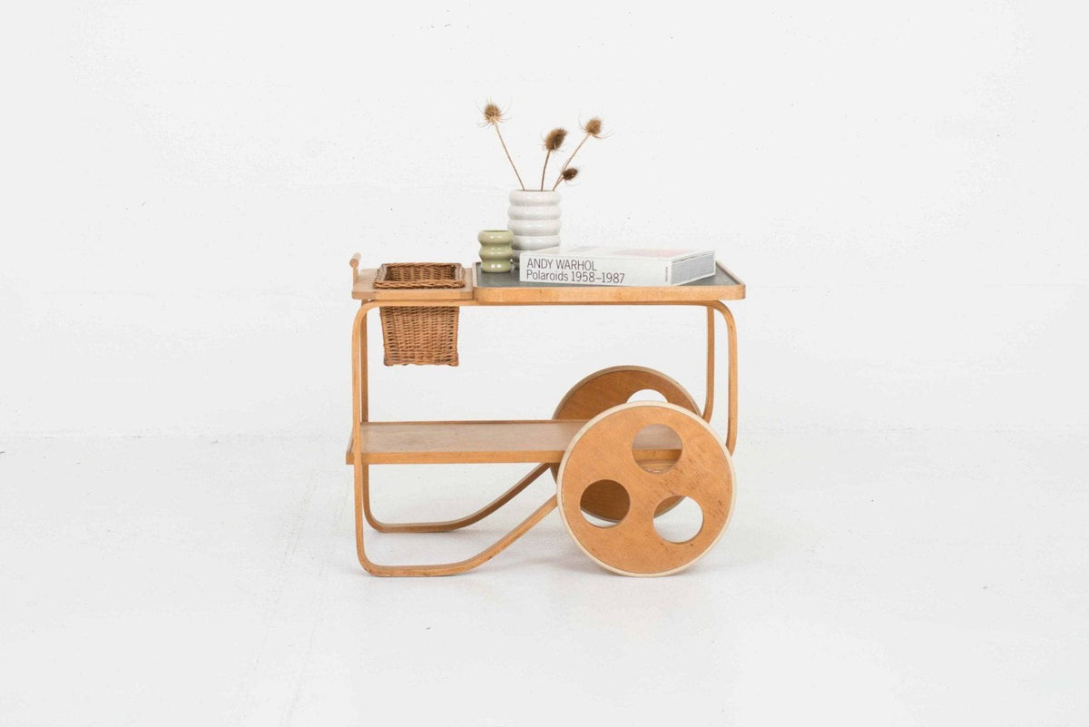 Teewagen von Alvar Aalto- produziert von Horgenglarus für Wohnbedarf - 2nd home