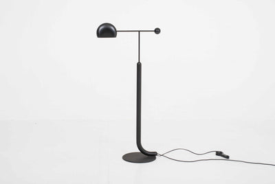 Vintage Stehlampe Tomo von Toshiyuki Kita für Luci Italia Schwarz